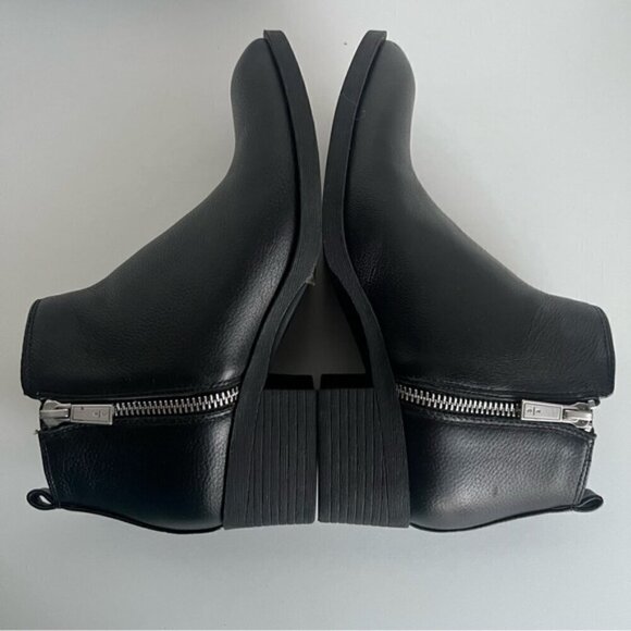 Kenneth Cole New York - Women’s Double Zipper Ankle Boots - Black. Size: 6 (US) - Picture 10 of 16